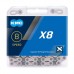 Kmc Ketting 7/8v 3/32  X8 114 Zi/gry