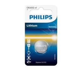 Philips Batterij Philips Cr2032 3v Lithium