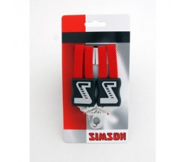Simson Snelbinder  Rood Color Young Extra Lang 3 Binder Universele Asplaat