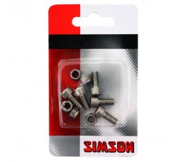 Simson 021503  Inbusbout M5-12 Inclusief Rvs Borgmoer