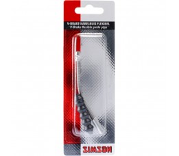 Simson 020238 Simson V-brake Flexibel Remkabelbuis Incl.rubber Huls