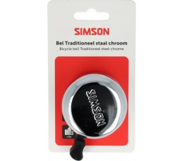 Simson Bel Traditioneel Chroom Staal