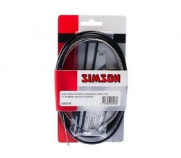 Shimano Simson Versnellingskabelset Nexus 4/7/8 Rvs Zwart Shimano Simson Versnellingskabelset Nexus 4/7/8 Rvs Zwart