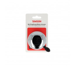 Simson Bel Dingdong Medium Chroom 60mm
