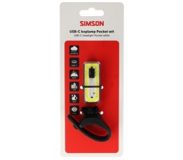 Simson Koplamp Pocket Usb-c Wit