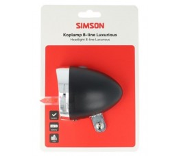 Simson Koplamp Classic Luxurious Batterij