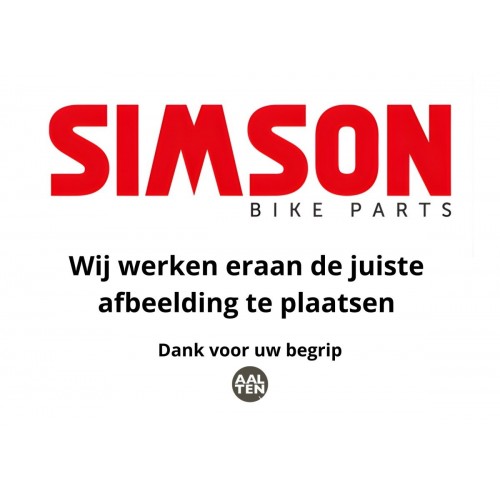 Simson Karabijnhaakbinder 60cm Zwart Simson Karabijnhaakbinder 60cm Zwart