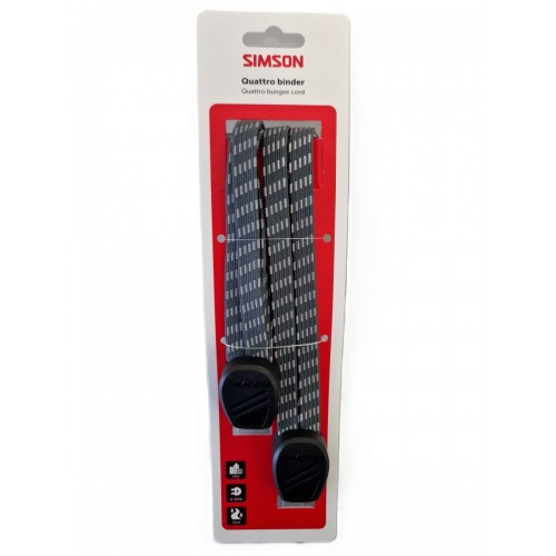 Simson Quattro Binder Reflex Zwart/antraciet Simson Quattro Binder Reflex Zwart/antraciet