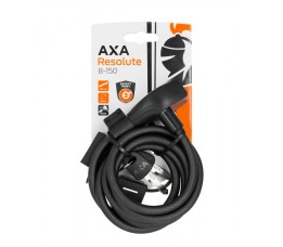 Axa Slot  Kabel Resolute 150x8 M/houder Zw