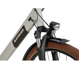 Batavus Altura E-go N7 Lageinstap Lichtgrijs Mat 51cm 2024
