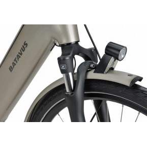 Batavus Finez E-go Power N8 Lageinstap Champagne Goud 53cm 2024