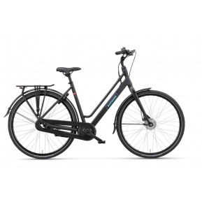 Batavus Fonk 7 Dames Zwart Mat 48cm 2025 Batavus Fonk 7 Dames Zwart Mat 48cm 2025