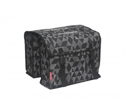 New Looxs Tas  Cameo Dubbel Triangle Black
