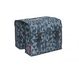 New Looxs Tas  Cameo Dubbel Triangle Blue