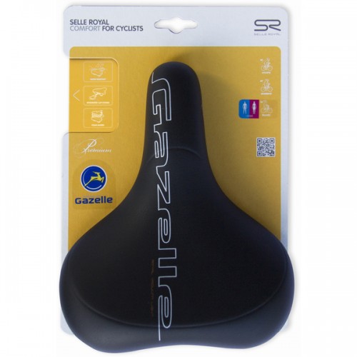 Gazelle Zadel Selle Royal Herz Z/gel 5093urt028067 Zadel Selle royal HERZ Z/ GEL 5093URT028067 Gazelle