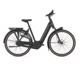 Gazelle Grenoble C8+ Dames Black Mat 53cm 2025
