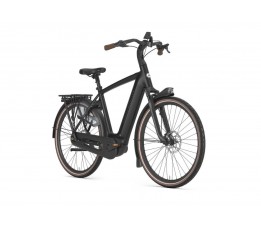 Gazelle Grenoble C8+ Heren Black Mat 57cm 2025