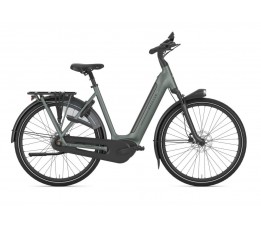Gazelle Grenoble C8+ Dames Twilight Green Mat 53cm 2025