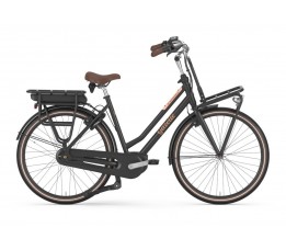 Gazelle Miss Grace C7 Dames Black Mat 49cm 2024 Gazelle Miss Grace C7 Dames Black Mat 49cm 2024