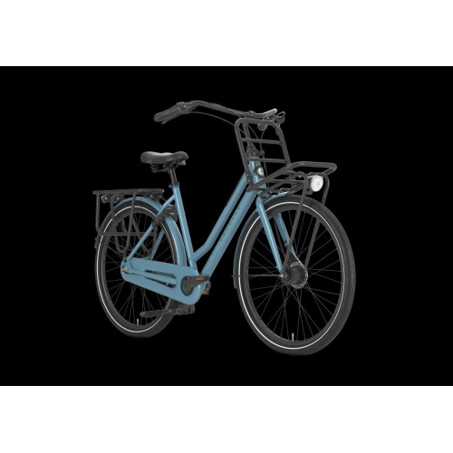 Gazelle Heavydutynl Dames Denim Blue Glans 54cm 2027 Gazelle Heavydutynl Dames Denim Blue Glans 54cm 2027