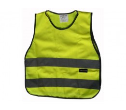 Ikzi -light Reflect Shirt Xs Geel Veiligheidsvest Kinder